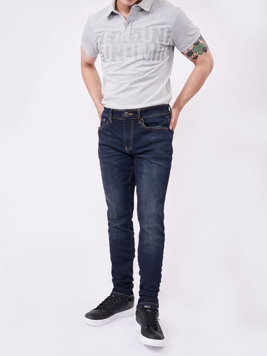 Quần jeans Nam Ecko Unltd slim straight fit IS22-35007