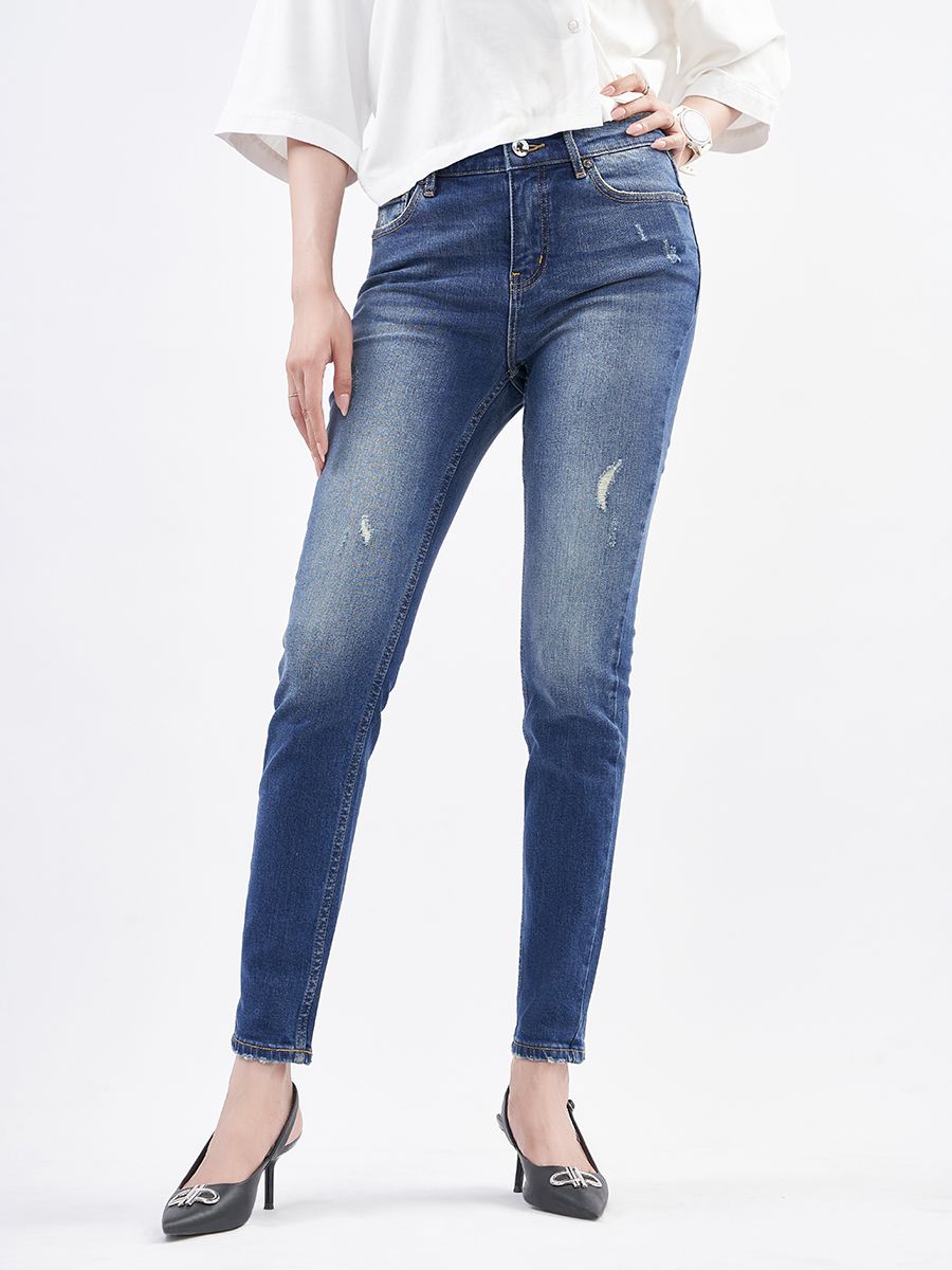 Quần jeans Ecko Unltd Nữ quần jeans skinny fit IS22-35102